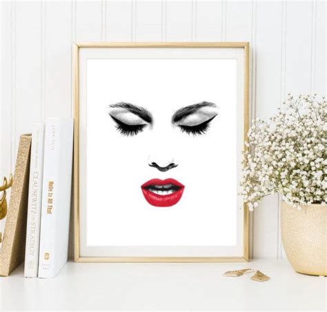 Maybe you would like to learn more about one of these? makeup painting lashes closed eyes Typographic Print drawing art gift decor heart framed quotes ...