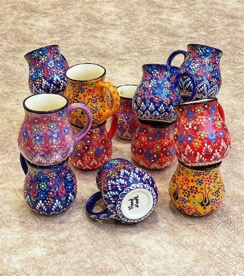 Diy Art Painting Pottery Painting Art Diy Coffee Set Coffee Mugs