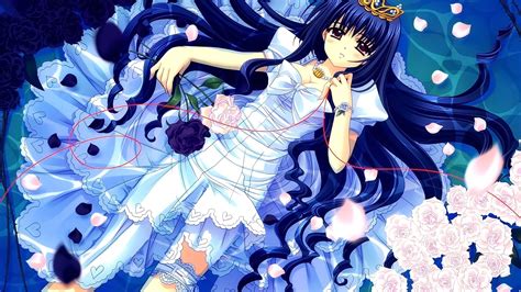 4585769 Anime Girls Flowers Anime Brunette Original