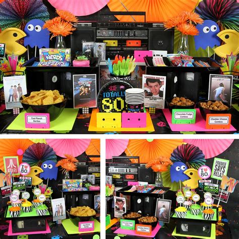 Totally 80s Party 80s Party Decorations 80s Birthday Parties 80s