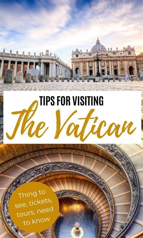 Visiting The Vatican In 2022 All You Need To Know Tourist Guide To