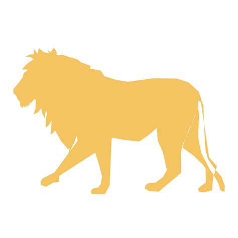 Lion Silhouette Clip Art Vector Lion Silhouette Png Download 1875