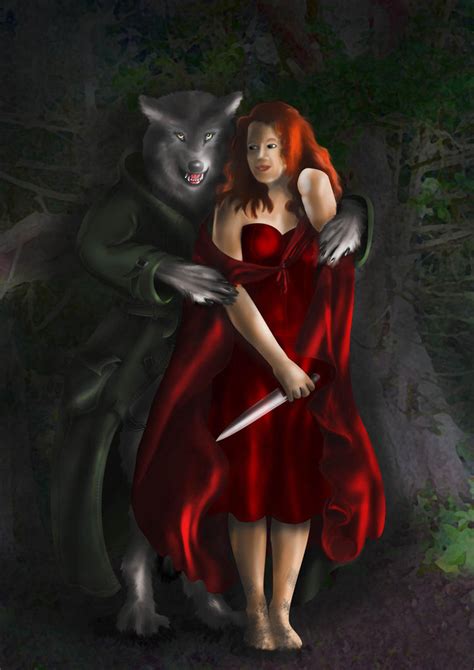 red riding hood and mr wolf by spikey t on deviantart