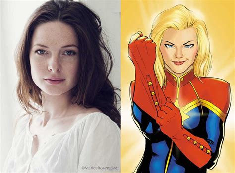 Captain Marvel Rebecca Fergusson Pour Le Rôle De La Superhéros