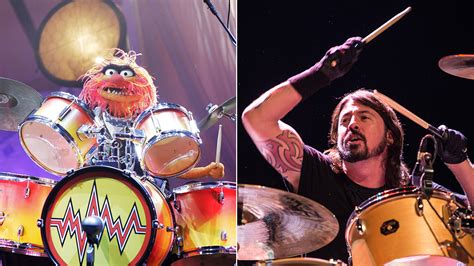 Dave Grohl Animal Hit The Skins In Epic Muppets Drum Battle
