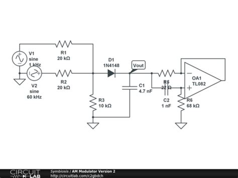 Am Modulator Version 2 Circuitlab