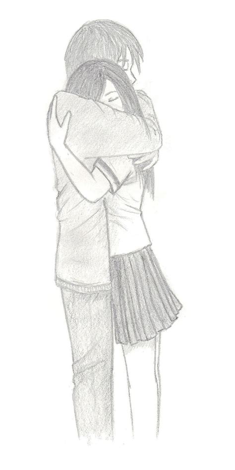 Hugging Couple By Puresilver995 On Deviantart