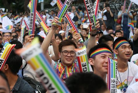 taiwan on track to become the first country in asia to legalize same sex marriage the