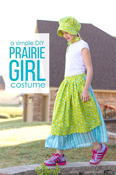 A Simple Diy Prairie Or Pioneer Girl Costume Make It And Love It