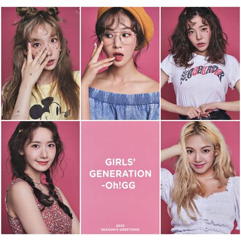 Girls Generation Oh GG SEASON S GREETINGS 2020 Photo Card Preview