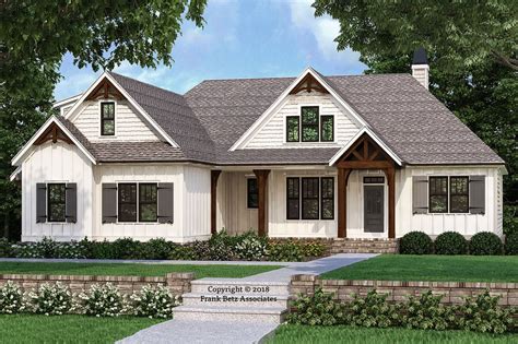 New Farmhouse And Ranch Plans From Frank Betz Associates Time To Build