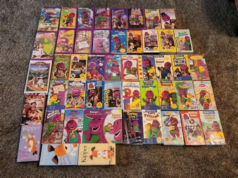 Lot Of Barney Vhs Tapes Barney And Friends Vintage Barney Vhs Tapes The Best Porn Website