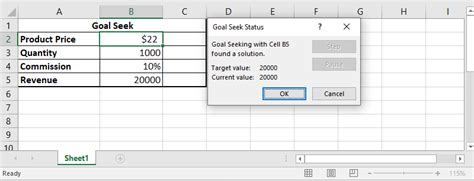 Make Use Of Excel Goal Seek For The Formula Result You Desire