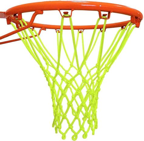 Cisixin Glow In The Dark Basketball Hoop Net Shoot Training Bigamart