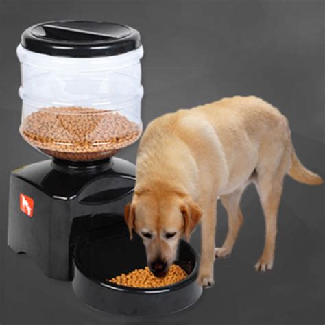 55l Automatic Pet Feeder With Voice Message Recording And Lcd Screen