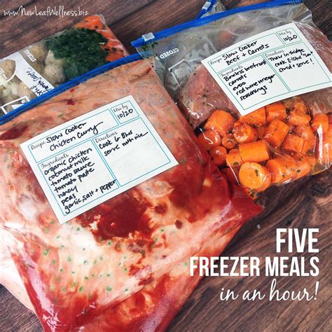 Freezer Meal Prep Sessions That Will Change Your Life Slow Cooker