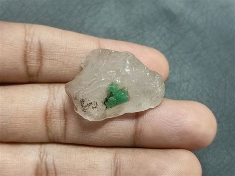 Rare Crystalised Emerald Natural Rough Zambian Emerald Crystal Etsy