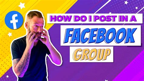 How Do You Post In A Facebook Group Youtube