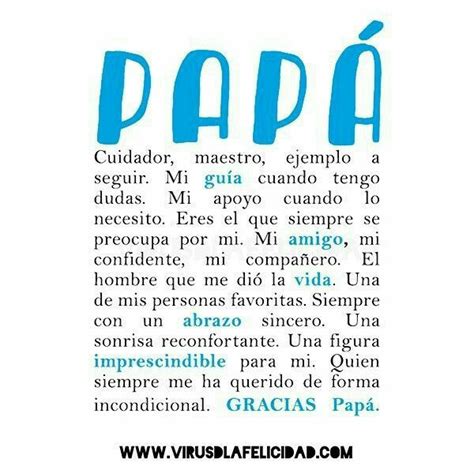 Pin De Angela Mejía En Frases Feliz Cumple Papa Frases Carta Para Mi