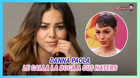Danna Paola Responde A Críticas Por Su Delgadez Extrema Michismesito Youtube