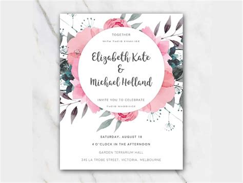 Invitation Card Template Word For Your Needs