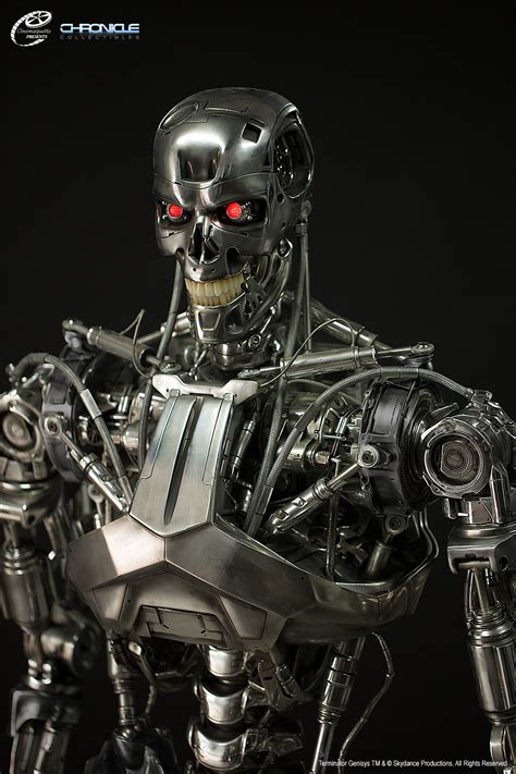 Terminator Genisys Life Size T 800 Endoskeleton Version 2 By Chronicle