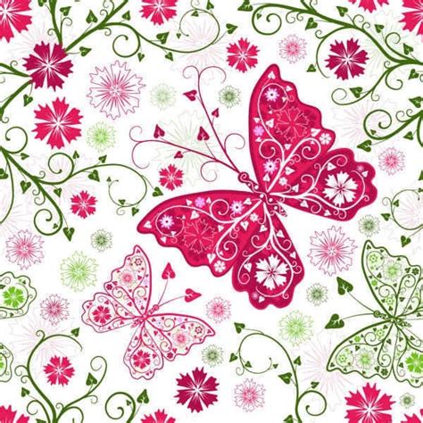 Butterfly Pattern Background Imagui