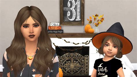 The Sims 4 Halloween Cc Haul Clothes Decor Youtube