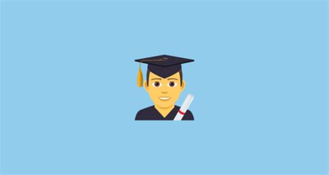 👨‍🎓 Estudiante Hombre Emoji On Joypixels 50