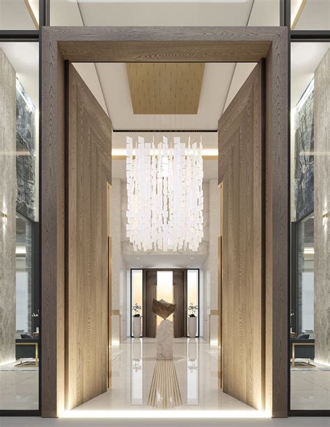 Foyer Design Modern Entrance Luxury Houses Entrance Door Design