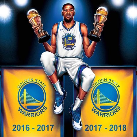 Warriors Are Champions 2 Rings 2 Mvps Kd Goes Back To Back