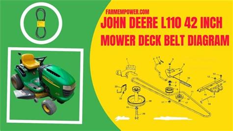 John Deere L110 Mower Deck Diagram