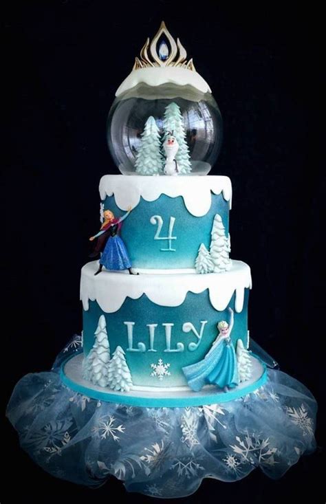 Frozen Cakes And Decoration Ideas For The Greatest Birthday Party