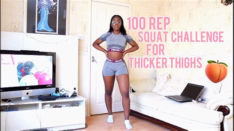 100 rep squat challenge for thicker thighs inspired by fitnessblender youtube