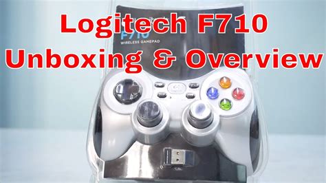 Logitech F710 Wireless Gamepad Unboxing And Overview Smartphone