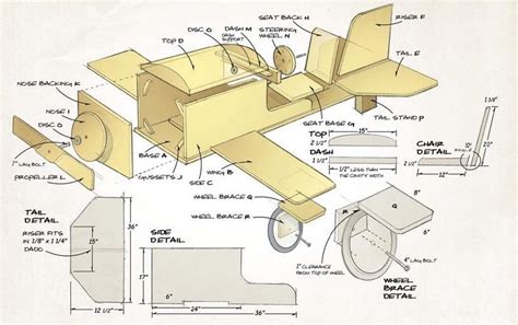 airplane canadian woodworking woodworking magazine airplane illustration