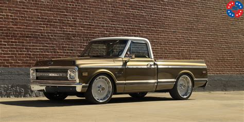 Chevrolet C10 Pickup W 22 Us Mag Sierra U706 6 Lug Wheels Wheelsasap