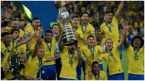 The 2021 copa américa will be the 47th edition of the copa américa, the international men's football championship organized by south america's football ruling body conmebol. Brazil win Copa America despite Jesus dismissal - Punch ...