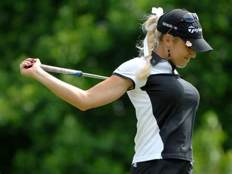 Womens Golf Hot Blonde Golfer Natalie Gulbis Natalie Gulbis