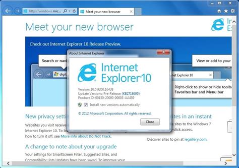 You will see it appear in the results. How To Upgrade Internet Explorer 9 To 10