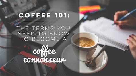 Maybe you would like to learn more about one of these? Coffee 101: The Terms You Need to Know to Become a Coffee Connoisseur - Coffeerama