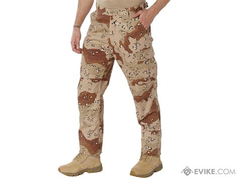 Rothco Camo Tactical Bdu Pants Color 6 Color Desert Small