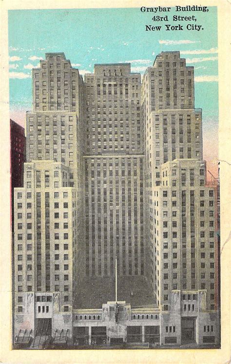 Graybar Building New York Ny New York City Buildings Art Deco