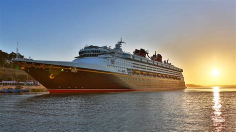 Long Black Cruise Ship Under Blue Sky During Sunset Hd Cruise Ship