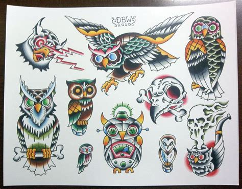 American Traditional Tattoo Flash Nilsen Ii Custom Tattoos New