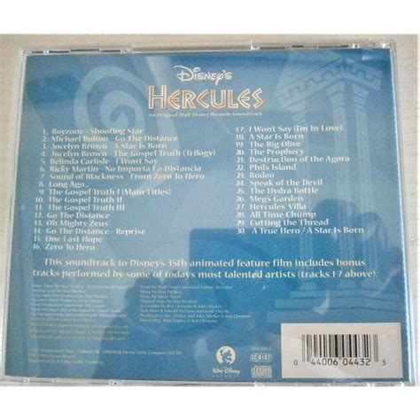 Hercules An Original Walt Disney Records Soundtrack By Various Cd