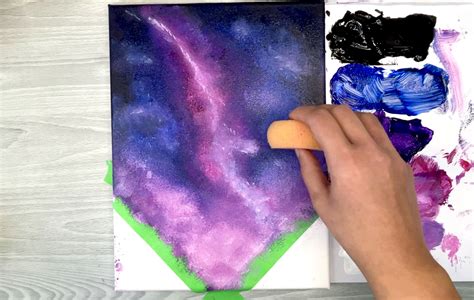 Géant Arbitrage Magicien How To Paint A Galaxy Impressionnisme Façon