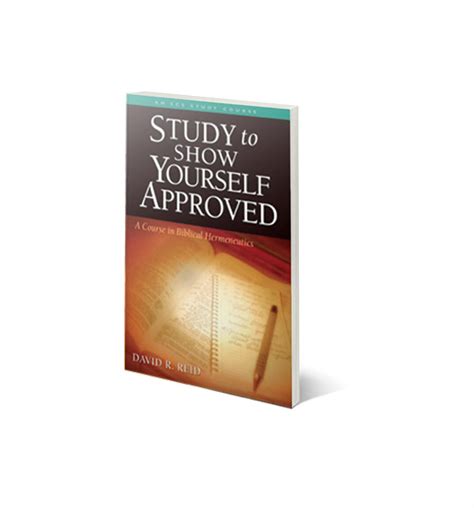 Study To Show Yourself Approved — Growing Christians Ministries
