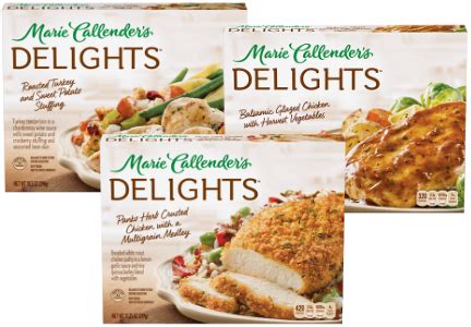The traditional christmas dinner is roast turkey with vegetables and christmas pudding. Conagra offers new varieties of Marie Callender's Delights ...