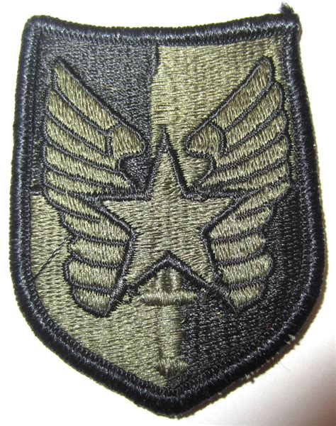 Us Army Subdued Military Patch With Star Wings And Sword Ebay
